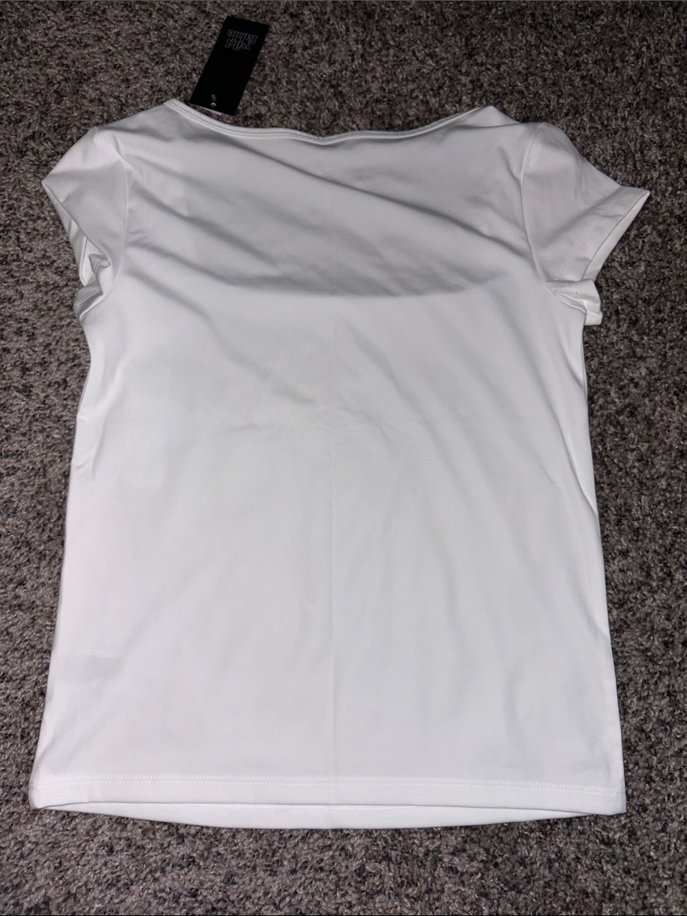 Wild Fable White Square Neck Tee & Light Blue Halter Tank Set - Picture 5 of 11